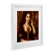 Stupell Industries Rococo Woman with Cell Phone Framed Print Under Glass, design by Grotto Studios